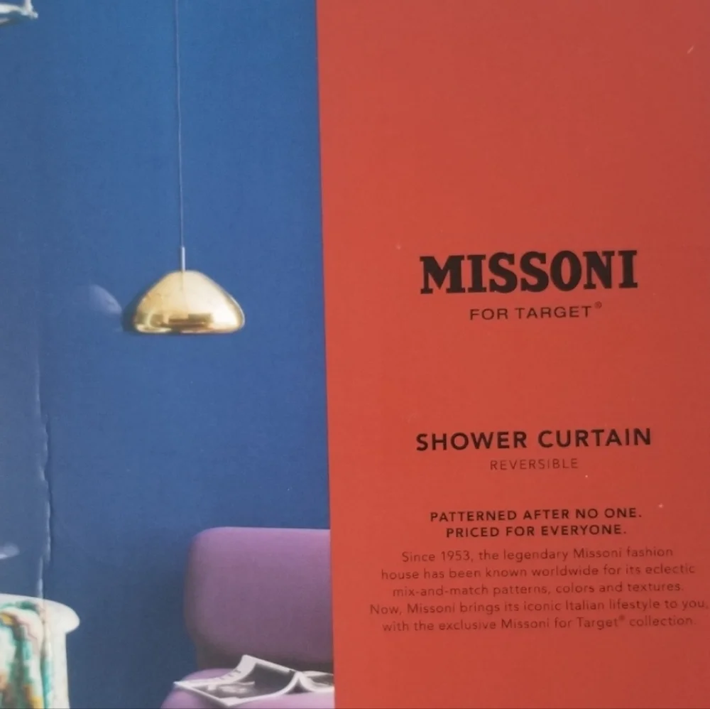 Missoni Shower Curtain New In Package MCM